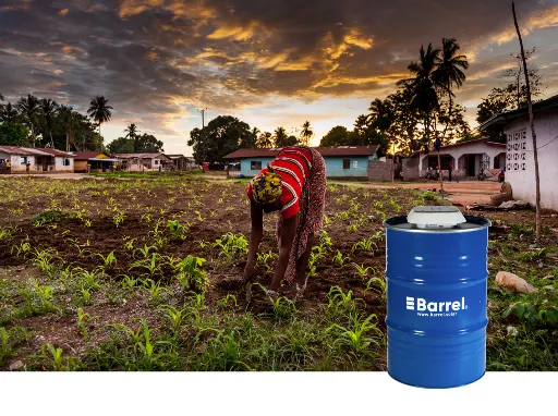 title="Barrel solar energy system enabling sustainable farming in rural areas" alt="Barrel solar energy system supporting sustainable agriculture in rural communities"